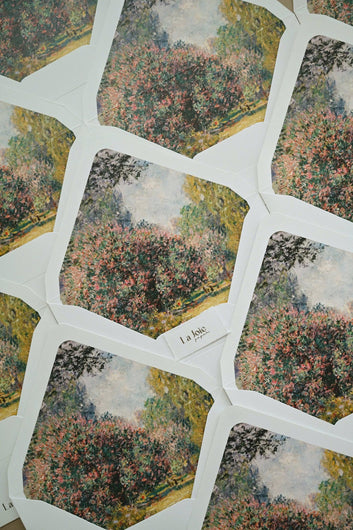 Cool landscape wedding invitation