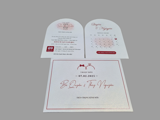 🌹wedding invitation RED ENVELOPE🌹